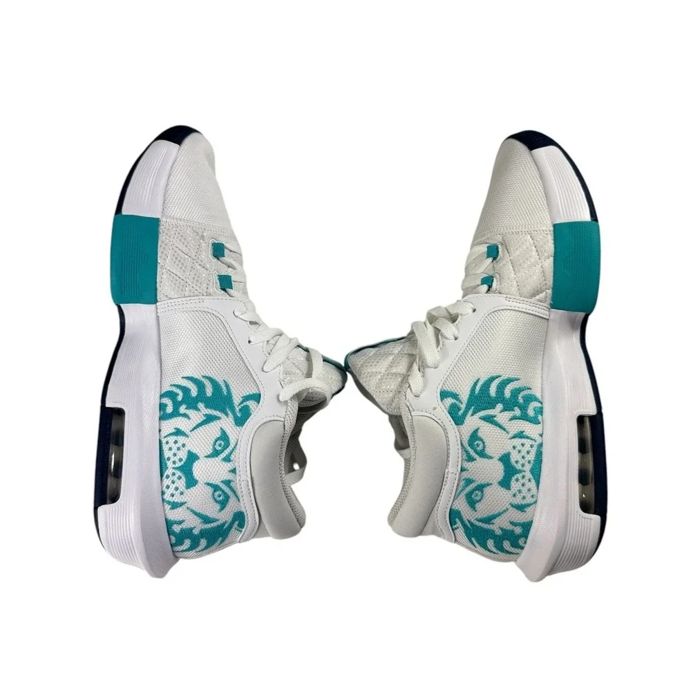 Nike LeBron Witness VIII 8 White Obsidian Dusty Cactus HQ2139-101 Mens 10 NIB